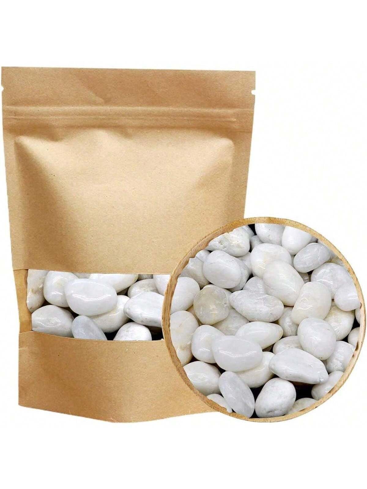 Aquarium Marine Stone - River Rocks Decorative Ornamental White Pebbles