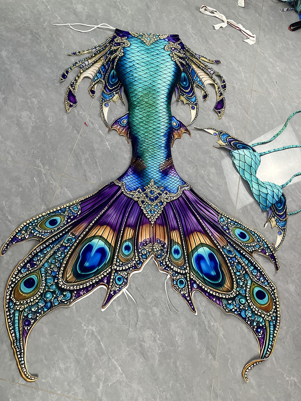 Aquarium & Marine Museum - New Pattern Mermaid Tail Mermaid Fins