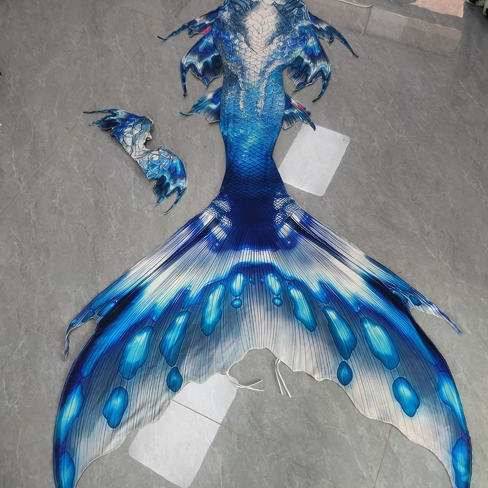 Aquarium & Marine Museum - Original Colorful Mermaid Tail Tailored Mermaid