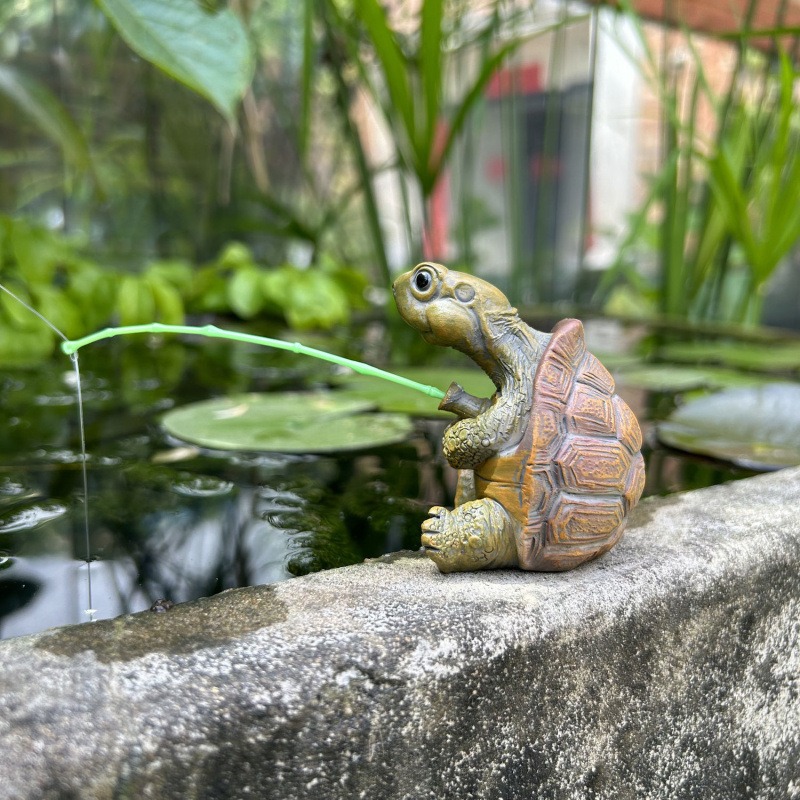 Turtle fishing fish tank aquar - Aquarium Marine Fish recension och pris