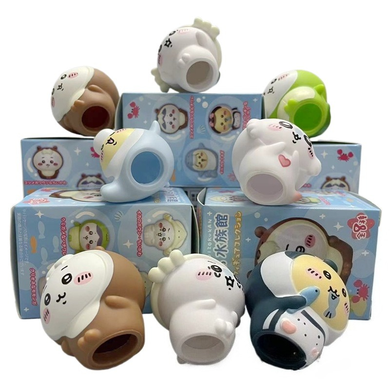 8pcs/Box Kawaii Chiikawa Aquar - Aquarium Marine recension och pris