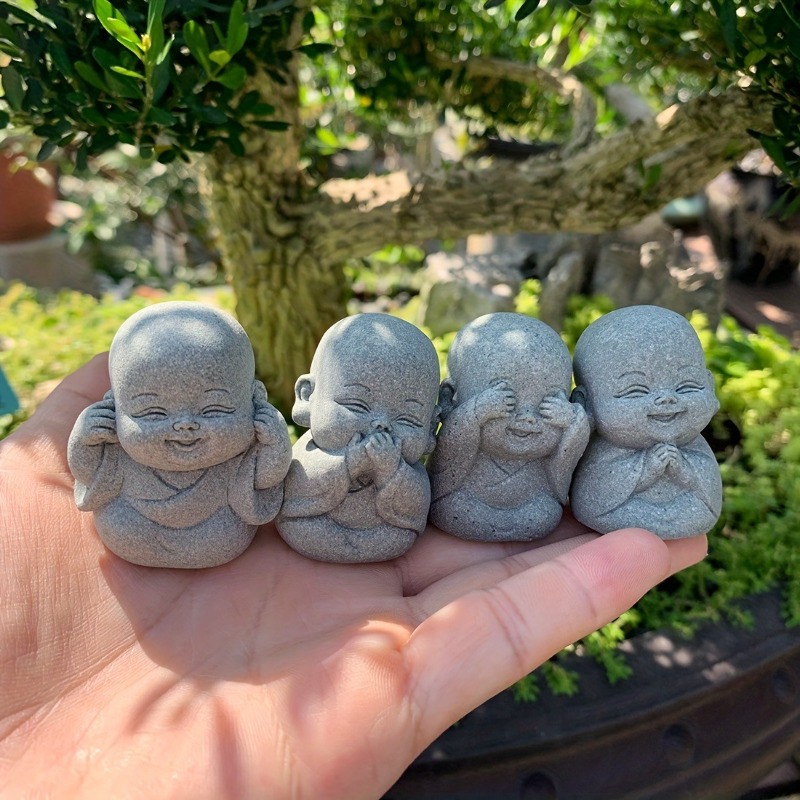 Buddha Stone Statue Little Bud - Aquarium Marine Stone recension och pris