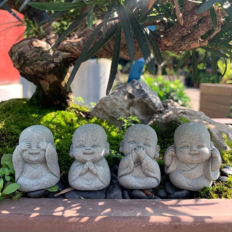 Buddha Stone Statue Little Bud - Aquarium Marine Stone recension och pris