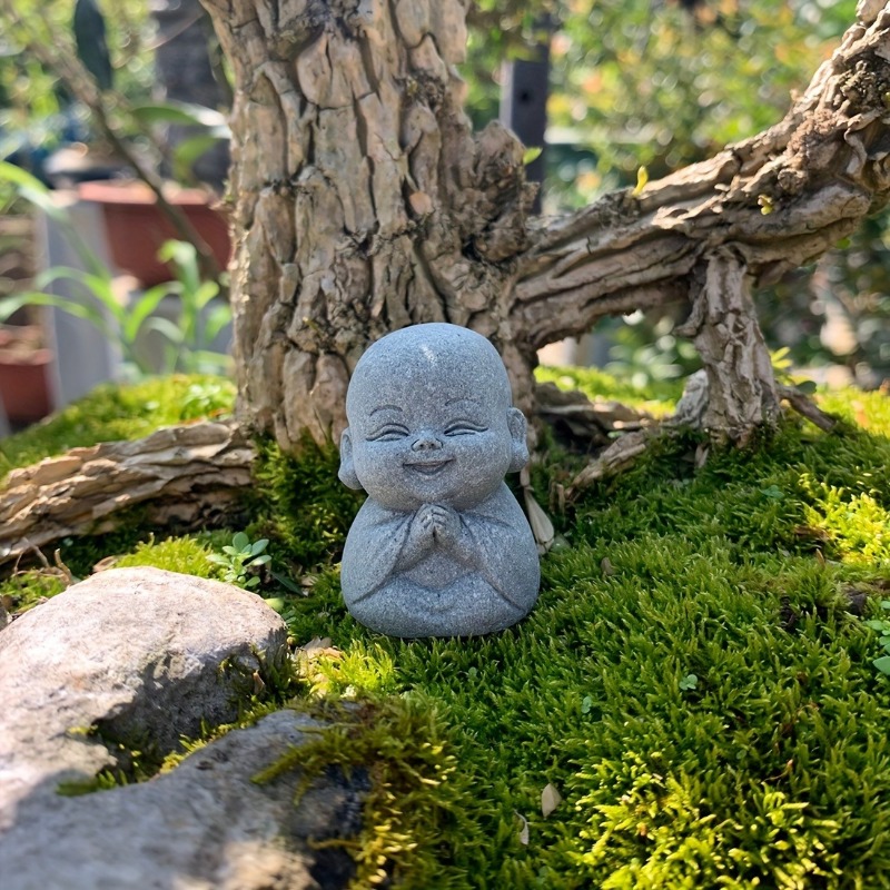 Buddha Stone Statue Little Bud - Aquarium Marine Stone recension och pris