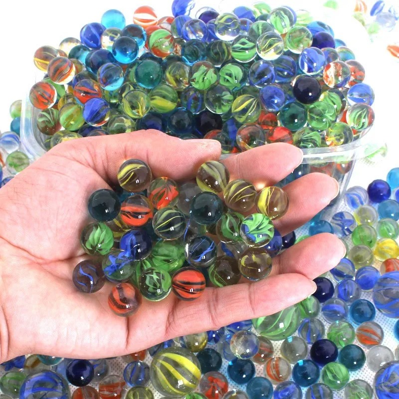 50Pcs 14mm Colorful Glass Marb - Aquarium Marine Fish recension och pris
