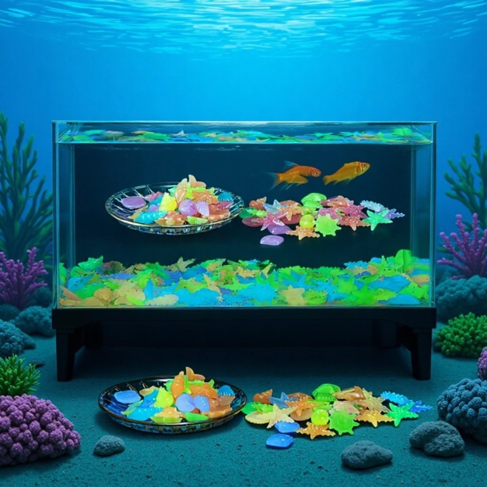 Glowing Luminous Ocean Stones  - Aquarium Marine Stone recension och pris