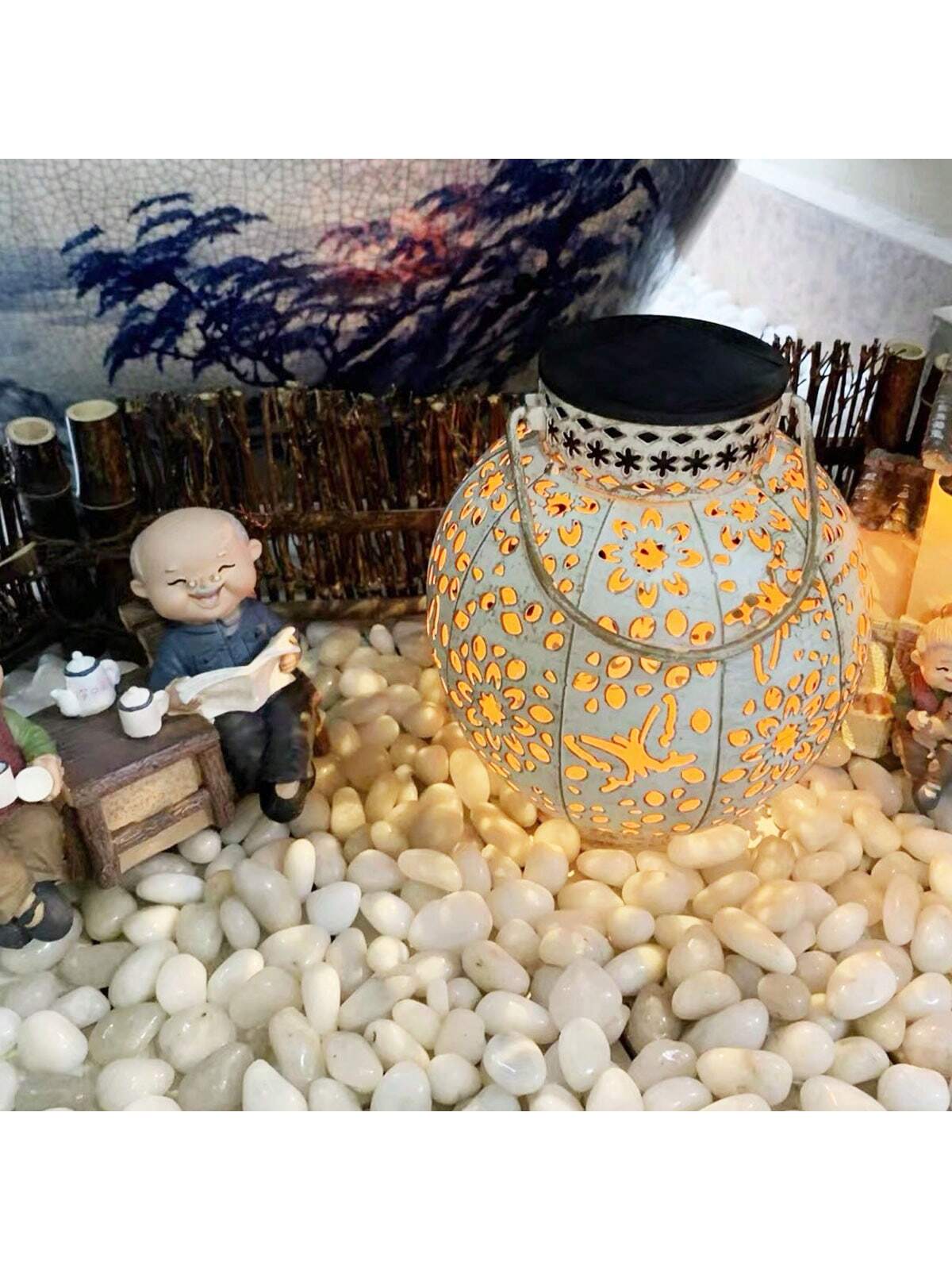 River Rocks Decorative Ornamen - Aquarium Marine Stone recension och pris