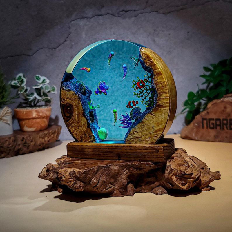 Ocean Aquarium Organism Resin  - Aquarium & Marine Museum recension och pris