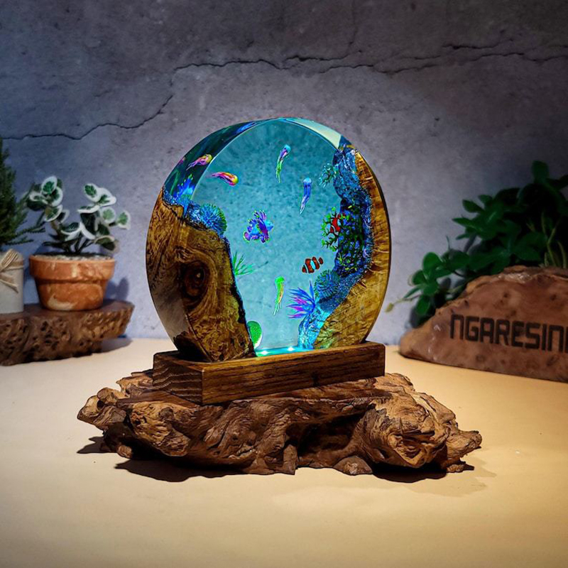Ocean Aquarium Organism Resin  - Aquarium & Marine Museum recension och pris
