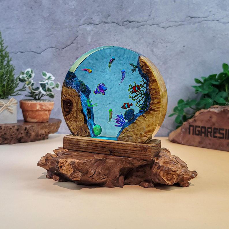 Ocean Aquarium Organism Resin  - Aquarium & Marine Museum recension och pris