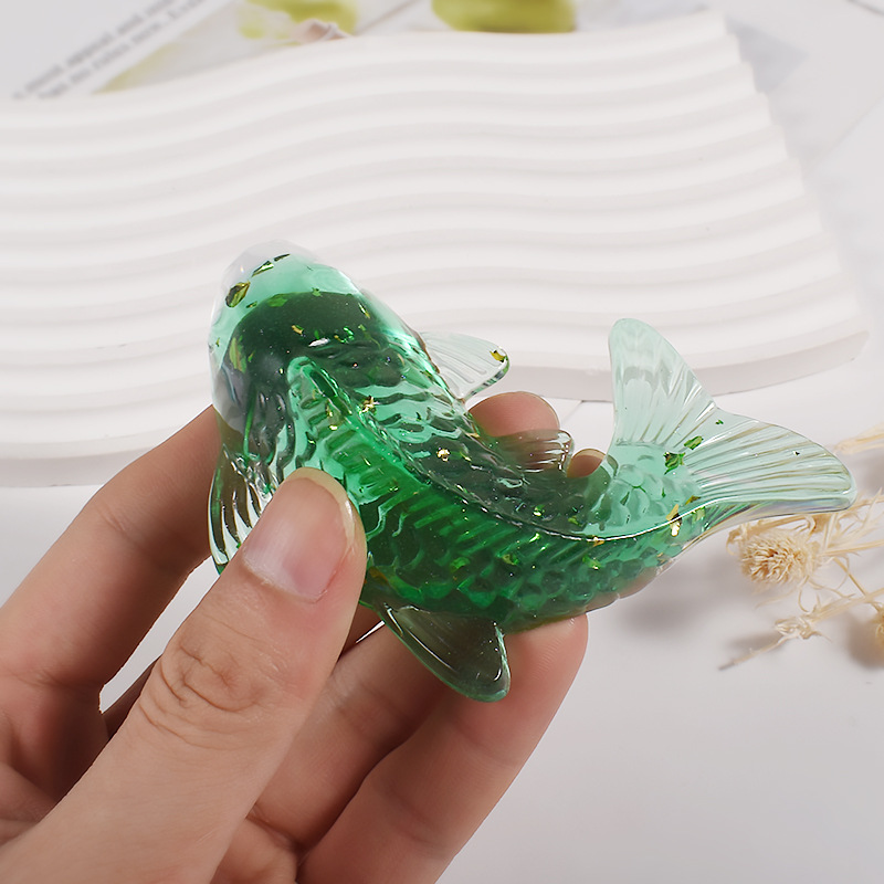 3D Koi Fish Shaped Epoxy Resin - Aquarium Marine Fish recension och pris