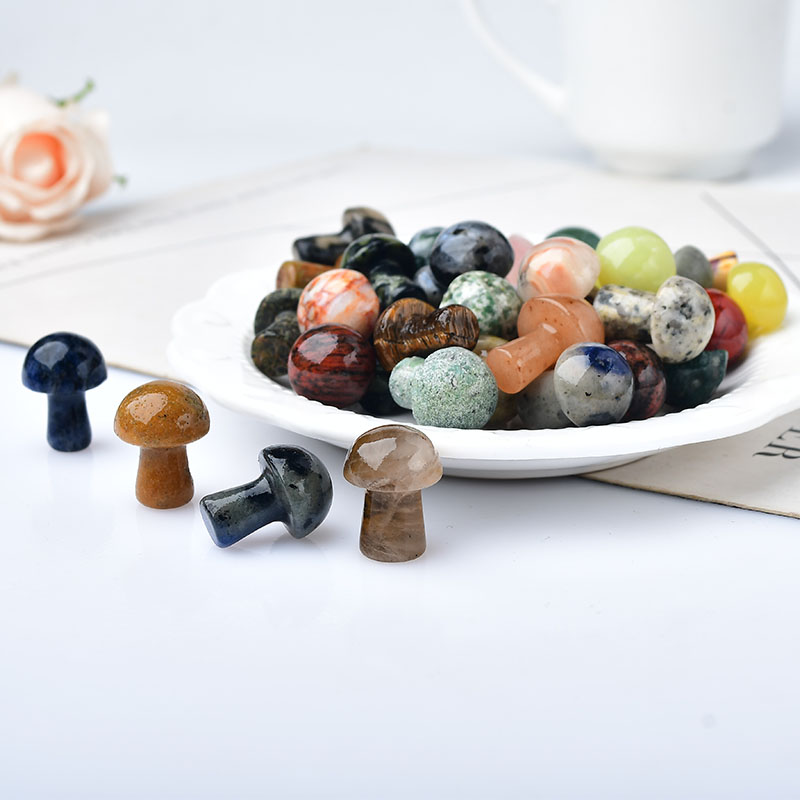 10Pcs Natural Crystal Mini Mus - Aquarium Marine Stone recension och pris