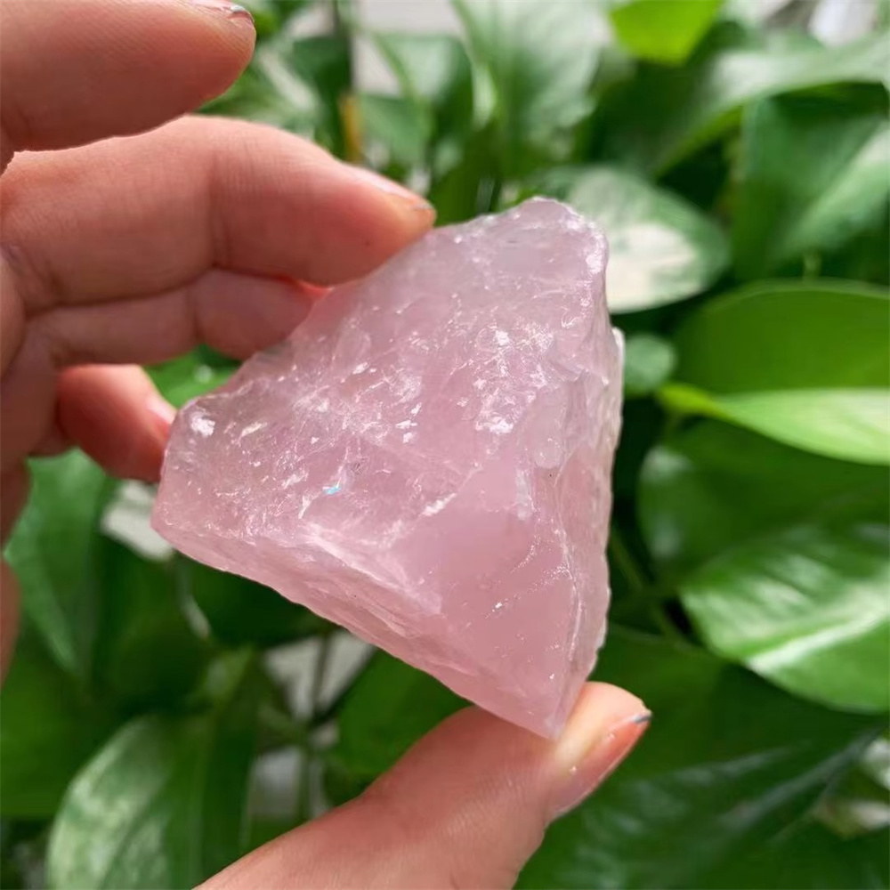Pure Natural Pink Rose Quartz  - Aquarium Marine Stone recension och pris