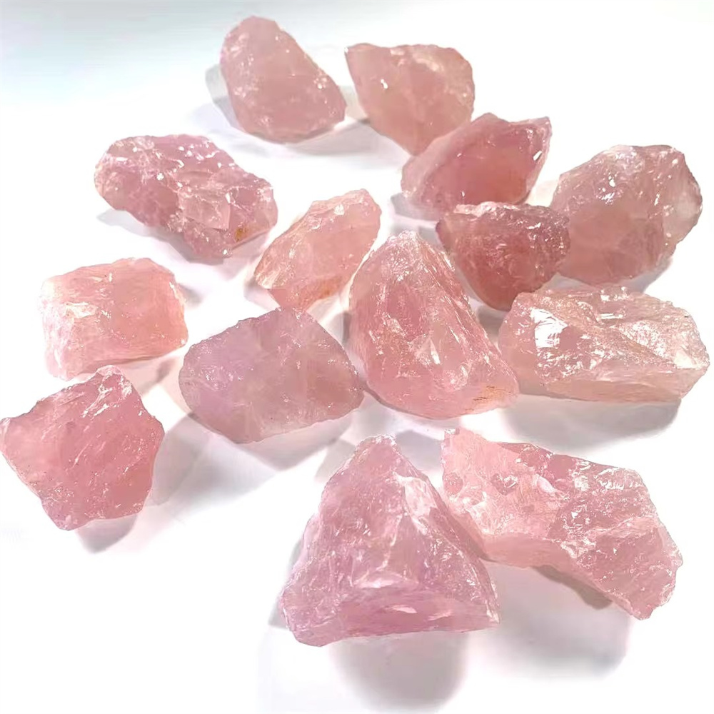 Pure Natural Pink Rose Quartz  - Aquarium Marine Stone recension och pris