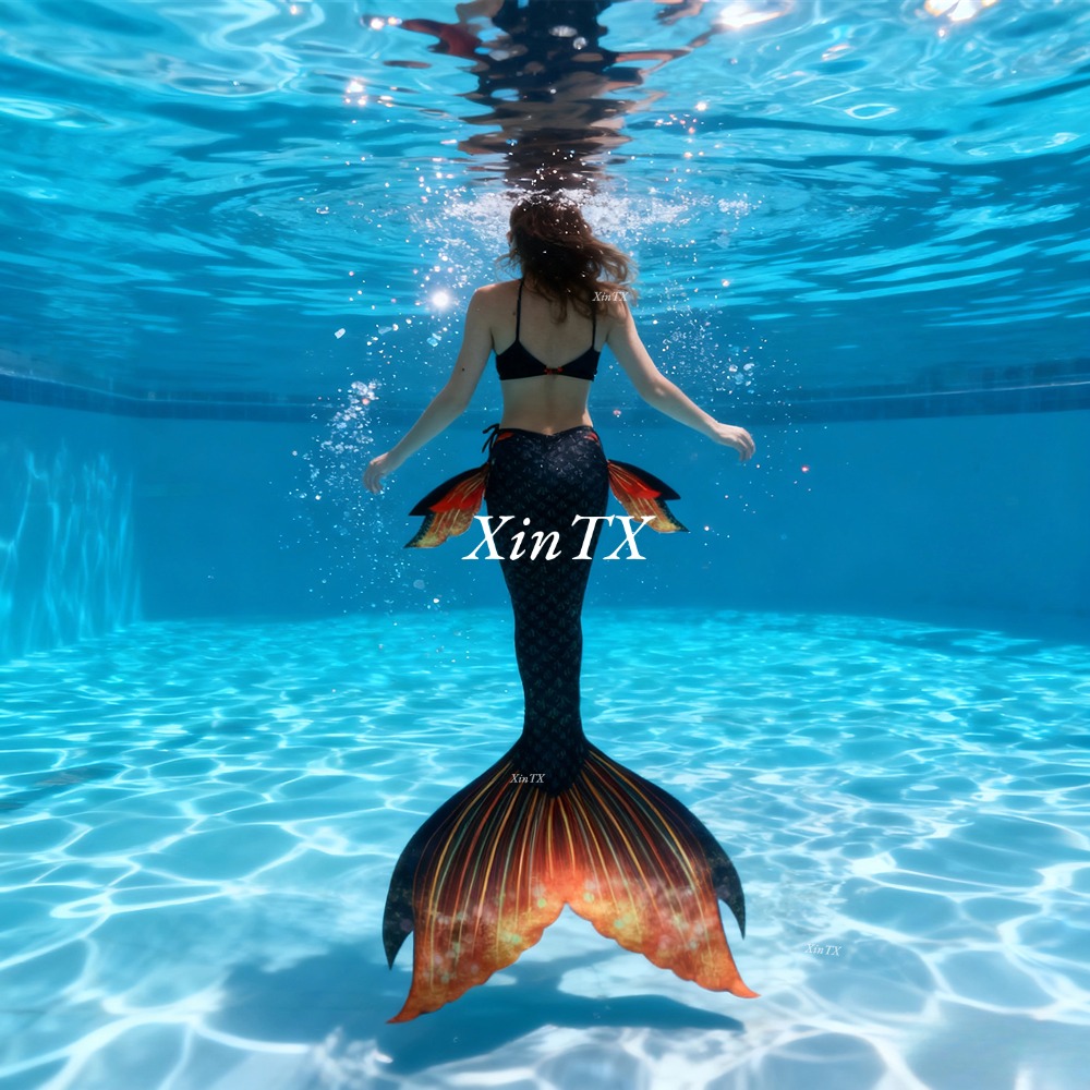 Adult Mermaid Tail Swimsuit wi - Aquarium & Marine Museum recension och pris