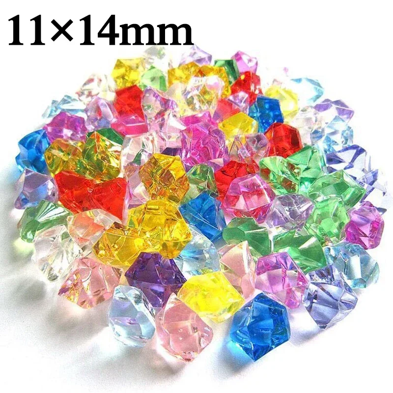 200pcs Acrylic Gem Stone Color - Aquarium Marine Stone recension och pris