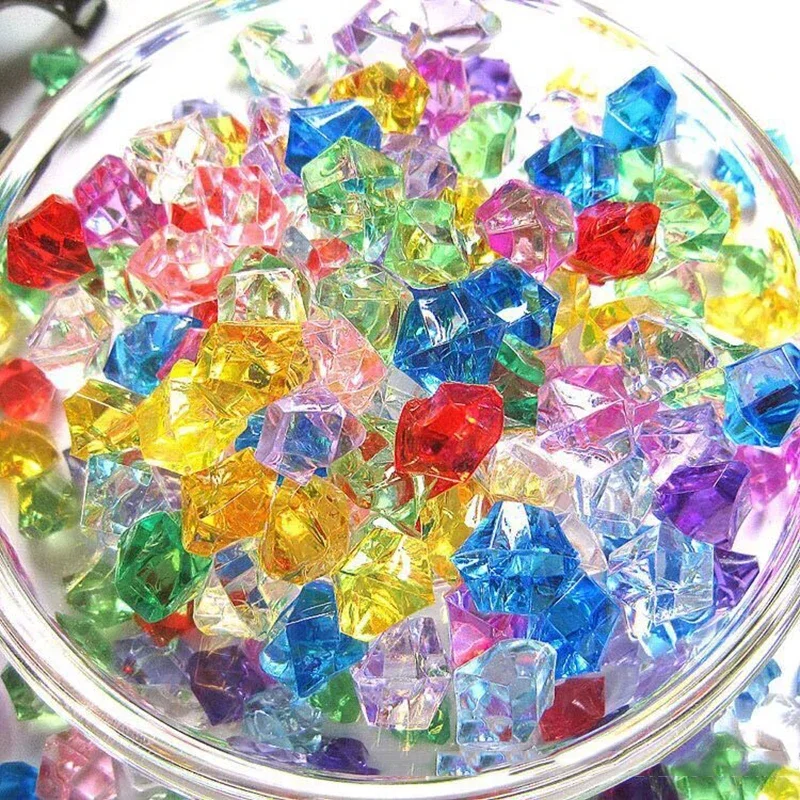 200pcs Acrylic Gem Stone Color - Aquarium Marine Stone recension och pris