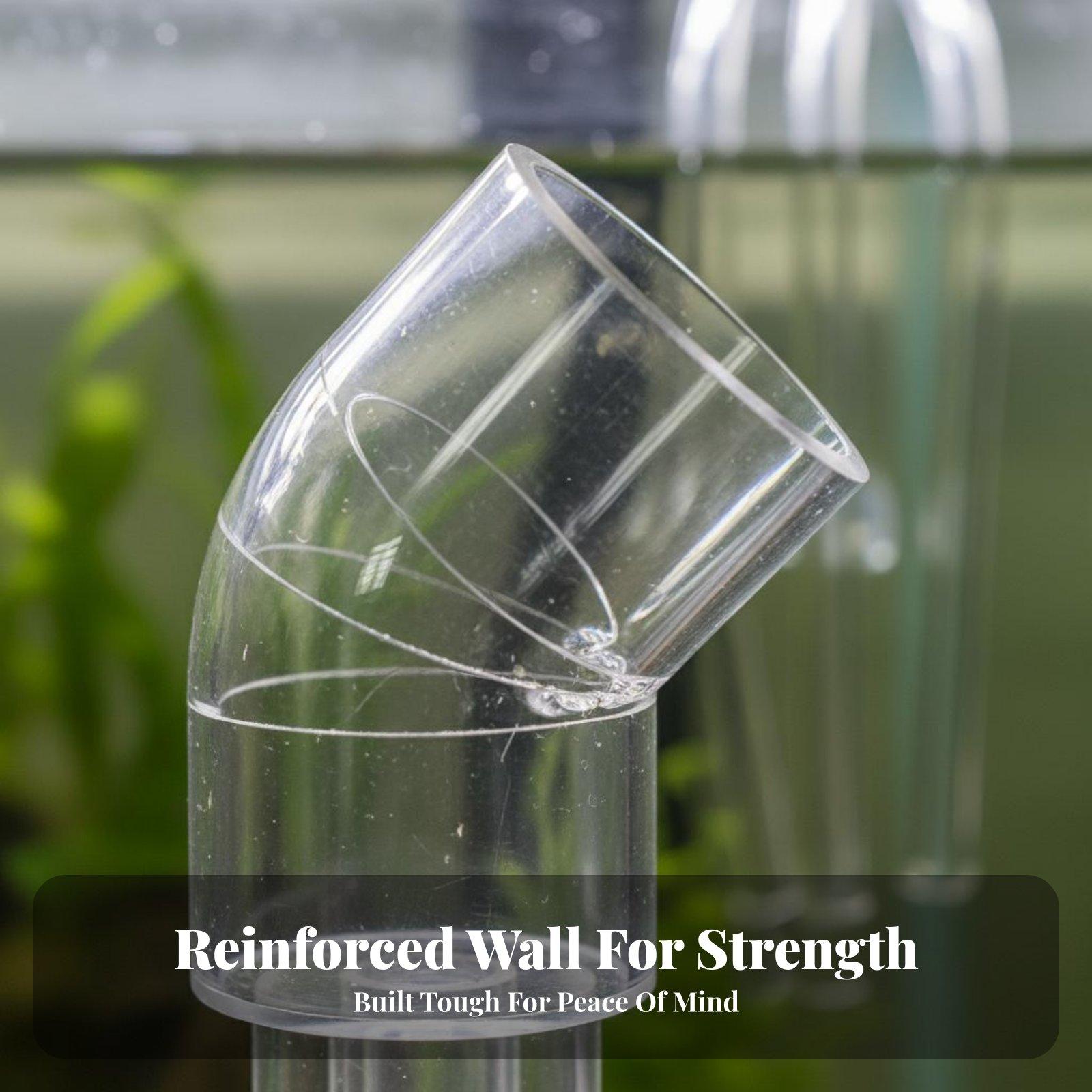 Transparent Aquarium Elbow Pip - Aquarium & Marine Museum recension och pris